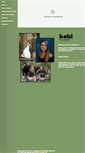 Mobile Screenshot of kohlphotography.net